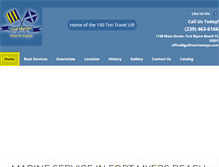 Tablet Screenshot of gulfmarineways.com